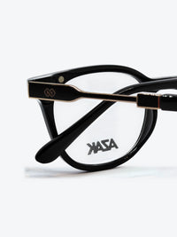 Armação AZAK AZ4032 Redonda Preto e Bronze com Clip-on - foto 8