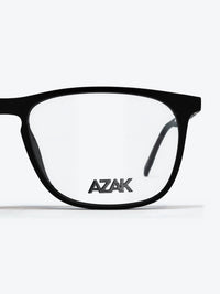 Armação Masculina AZAK OM5035 Retangular Preto com Clip-on - foto 8