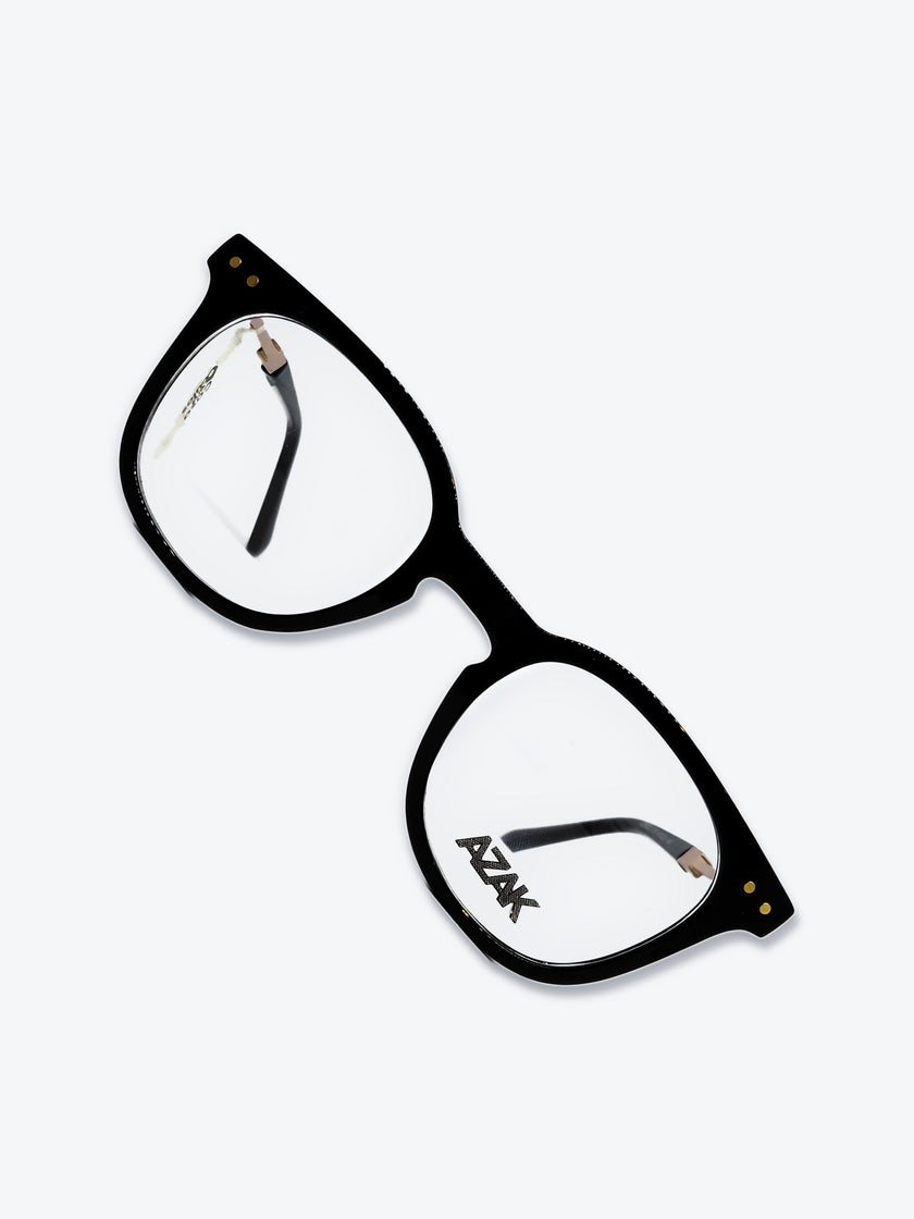 Armação AZAK AZ4032 Redonda Preto e Bronze com Clip-on - foto 9
