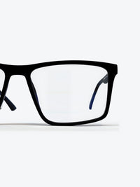 Armação Masculina PZ8266 Retangular Azul com Clip-on - foto 9