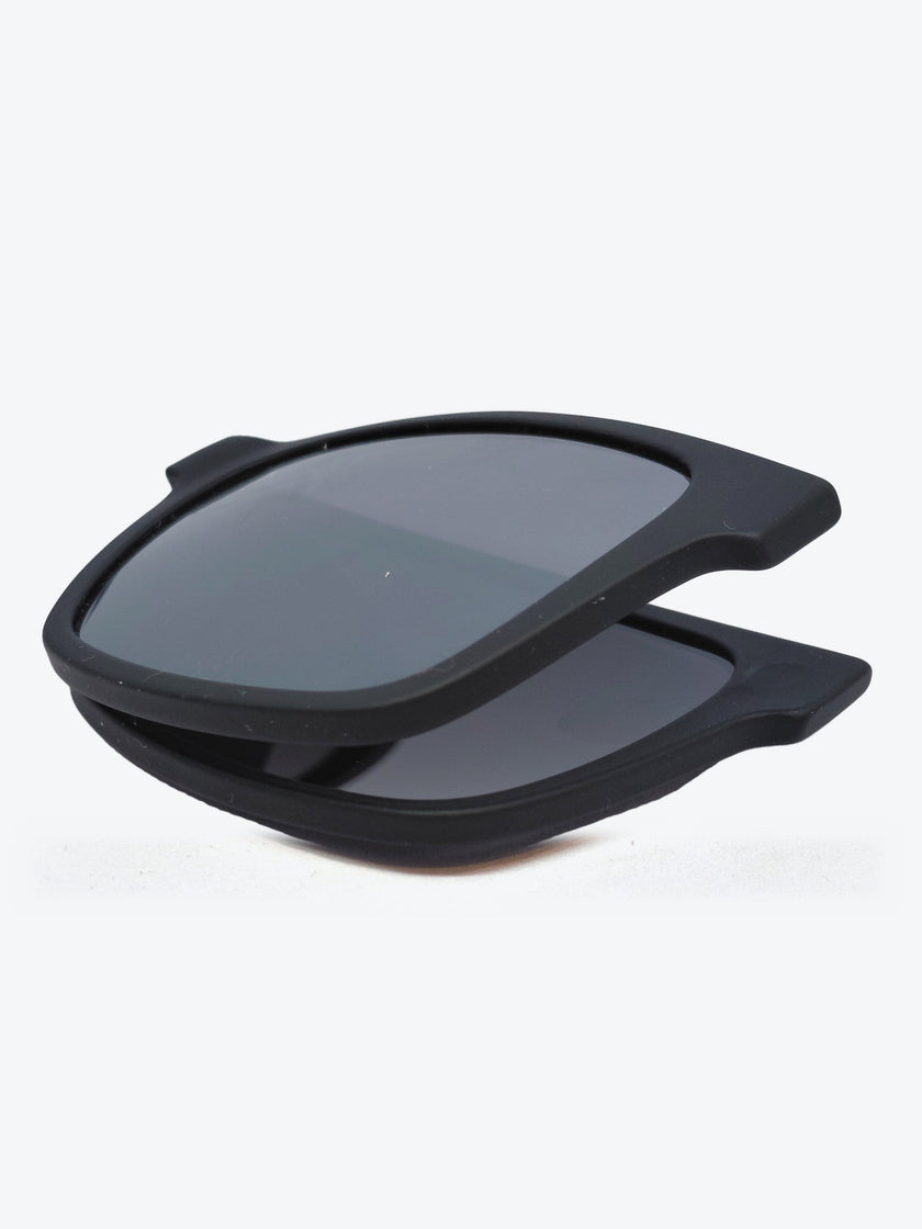 Armação Masculina Lacoste L2707 Retangular Preto, Azul e Cinza com Clip-on - foto 9