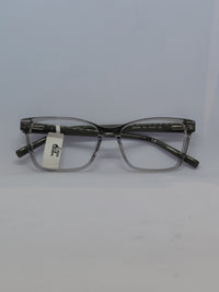Armação Feminina DKNY DK5038 Retangular Cinza Translúcido - modelo 2