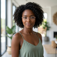 Armação Feminina AZAK H36019 Sem Aro Gatinha Nude - modelo 1