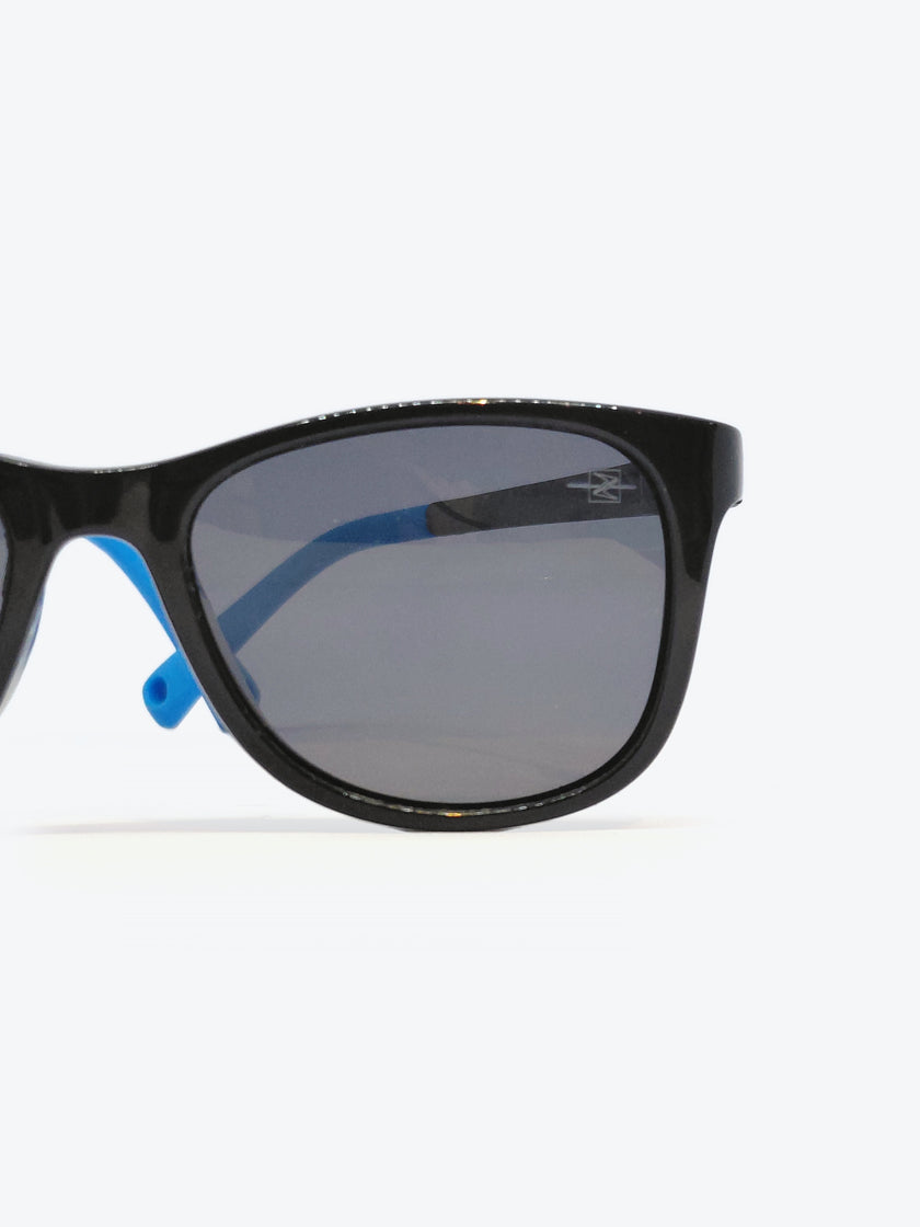 Óculos de Sol AZAK 4610P Esportivo Preto e Azul - foto 2