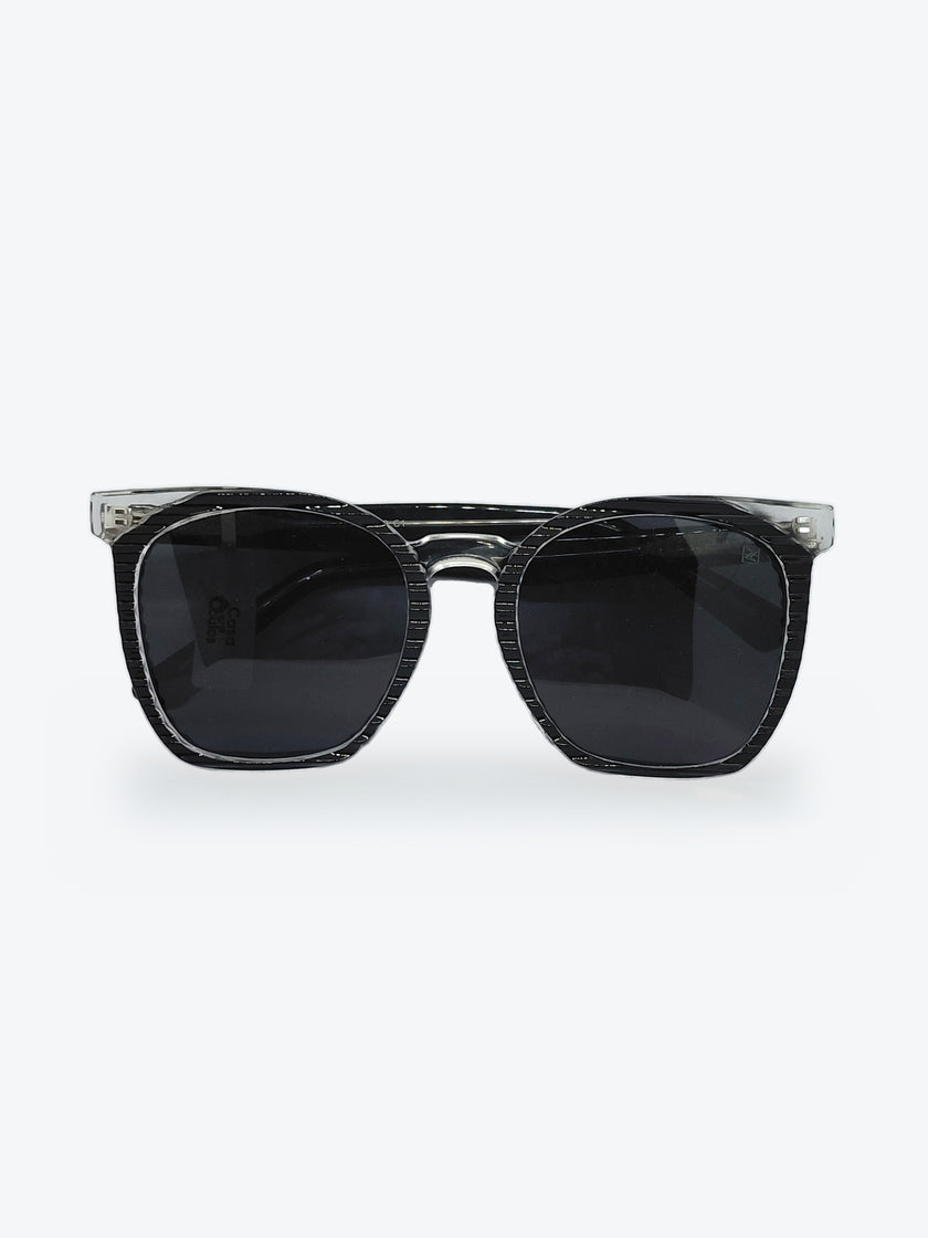 Óculos de Sol AZAK HA2312 Quadrado Preto e Transparente - foto 1