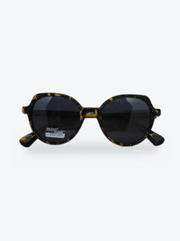 Óculos de Sol AZAK HA2317 Geométrico ou Sextavado Preto e Amarelo - foto 1