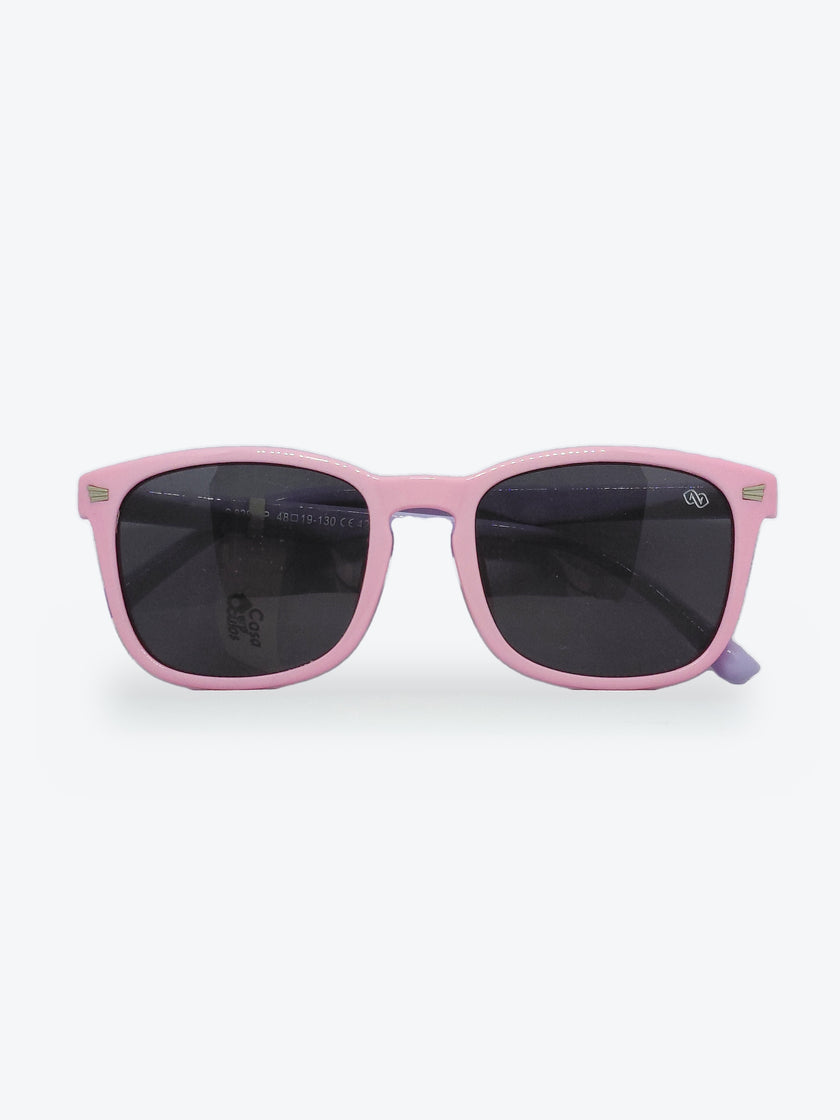 Óculos de Sol AZAK S829 Quadrado Rosa Bebê e Roxo - foto 1
