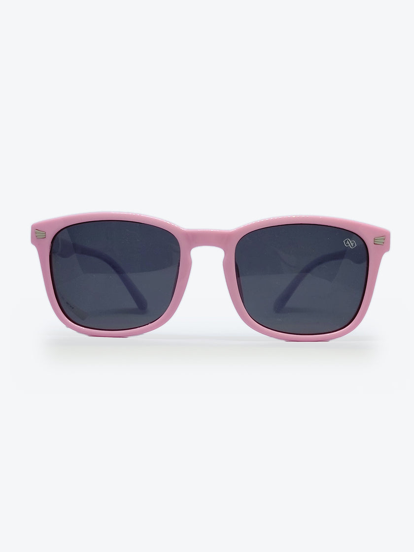 Óculos de Sol AZAK S829 Quadrado Rosa Bebê e Roxo - foto 2