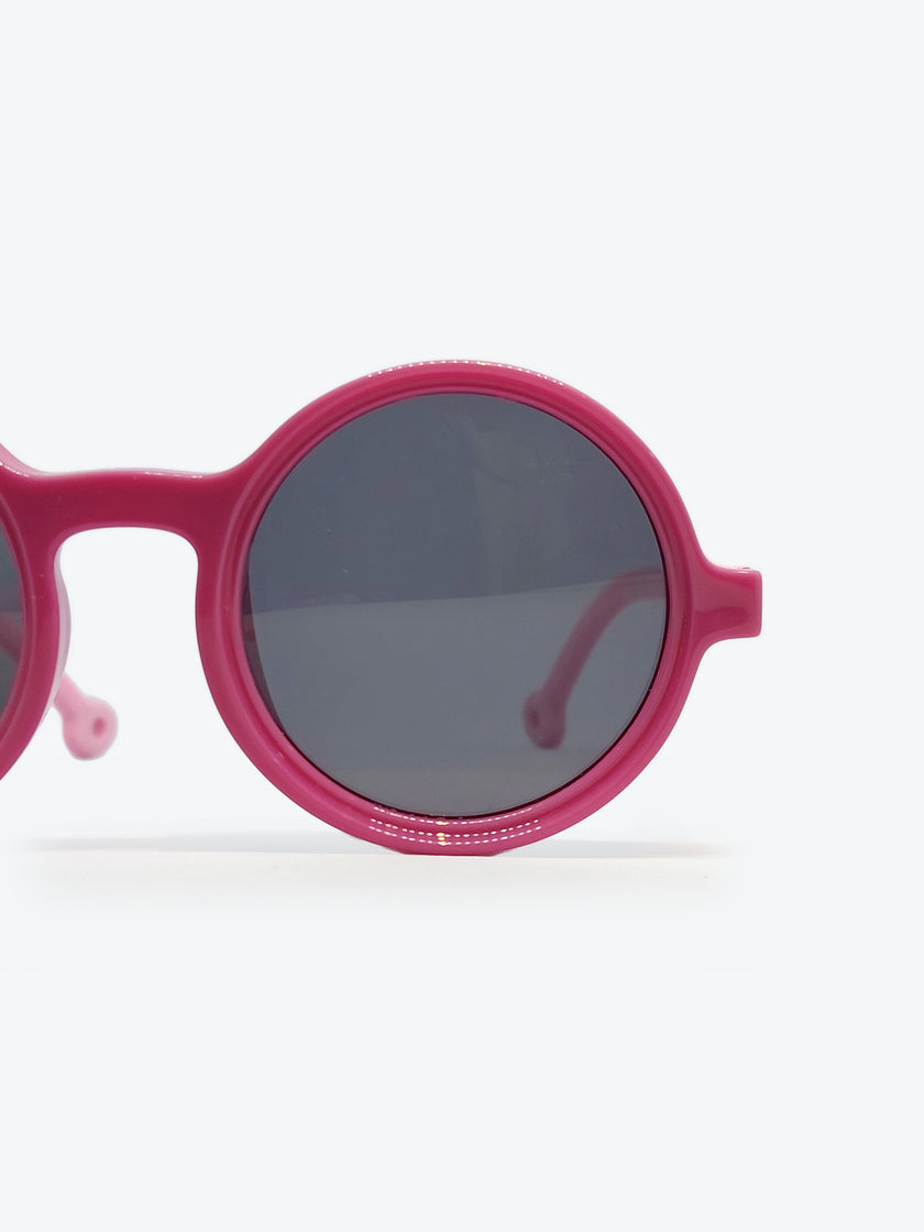 Óculos de Sol AZAK S8315 C27 Redondo Azul e Rosa Bebê - foto 3