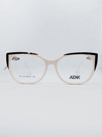 AZAK B-2139 creme e tartaruga - dobrado
