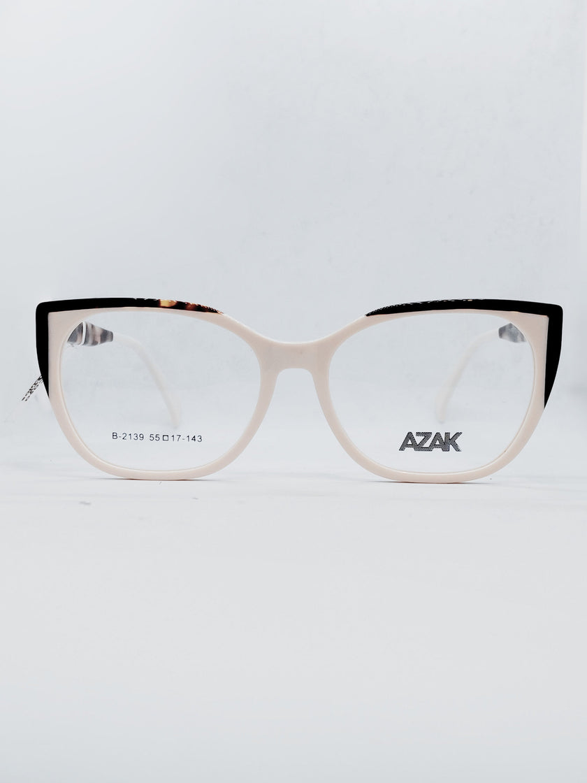 AZAK B-2139 creme e tartaruga - dobrado