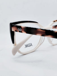 AZAK B-2139 creme e tartaruga - haste