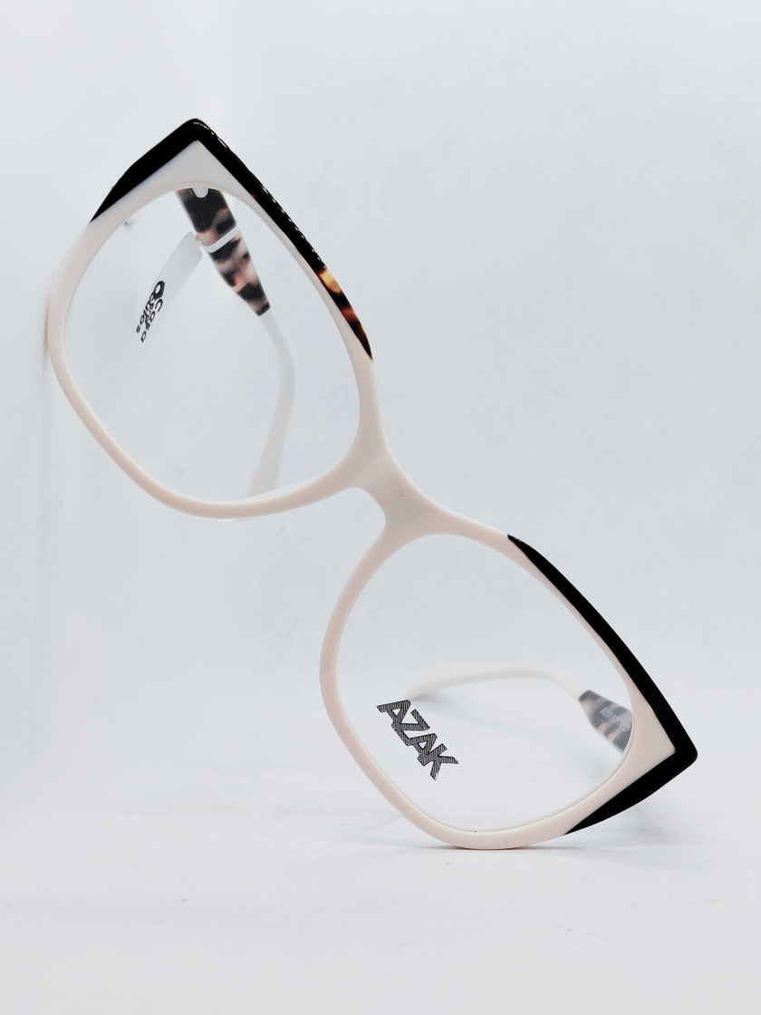 AZAK B-2139 creme e tartaruga - lateral