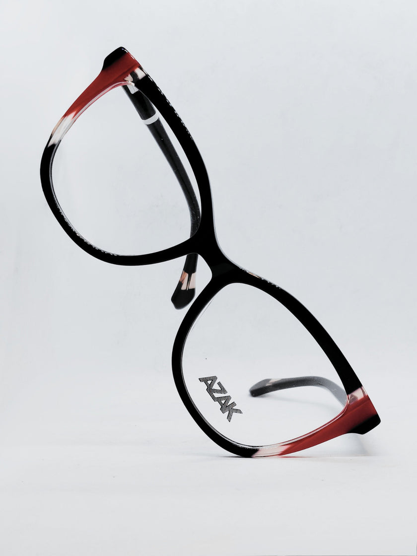 AZAK B-2134 preto e vermelho - haste