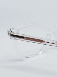 Armação Feminina BS9082 Quadrada Cristal