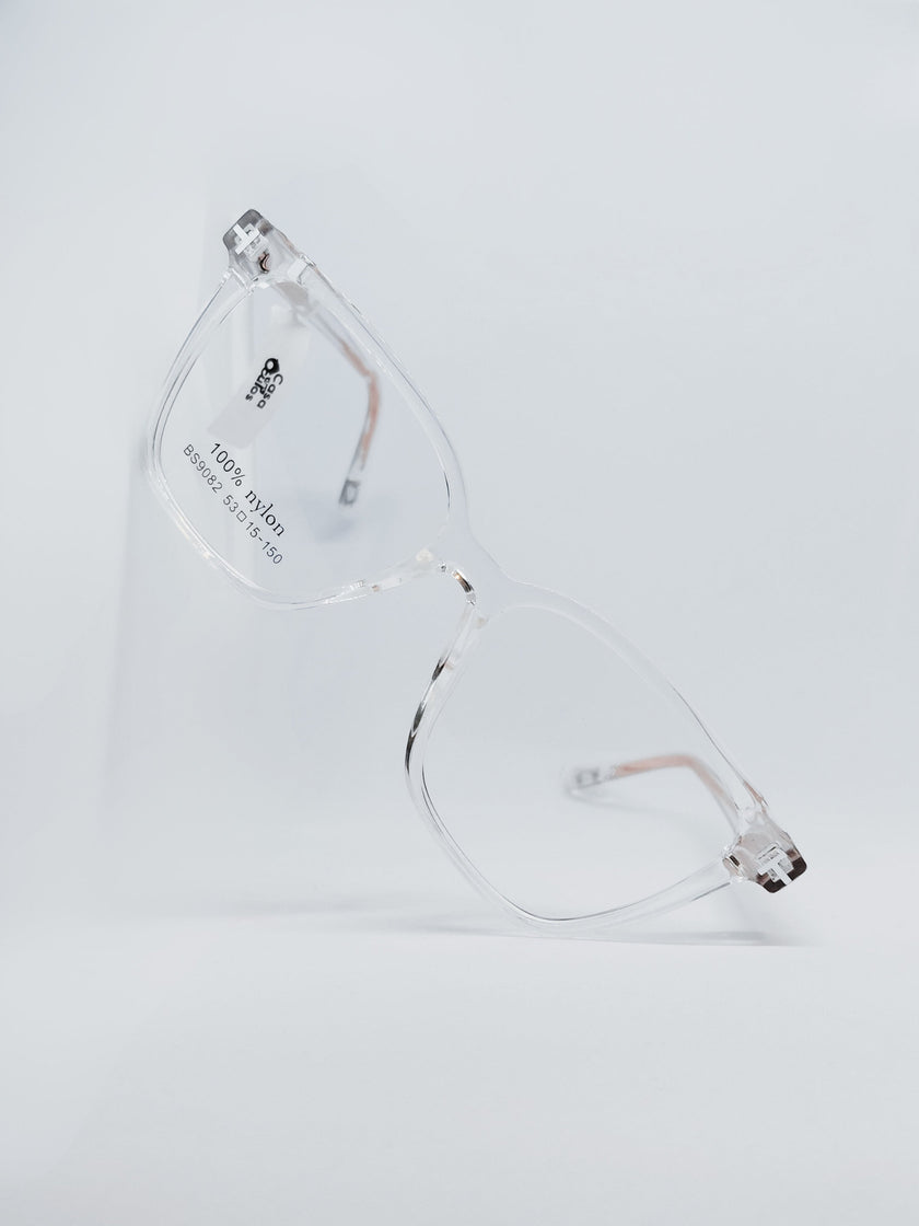 Armação Feminina BS9082 Quadrada Cristal