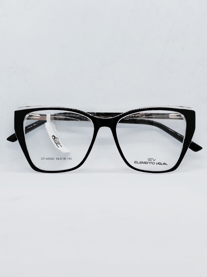 Elemento Visual CF-A5083 preto - dobrado
