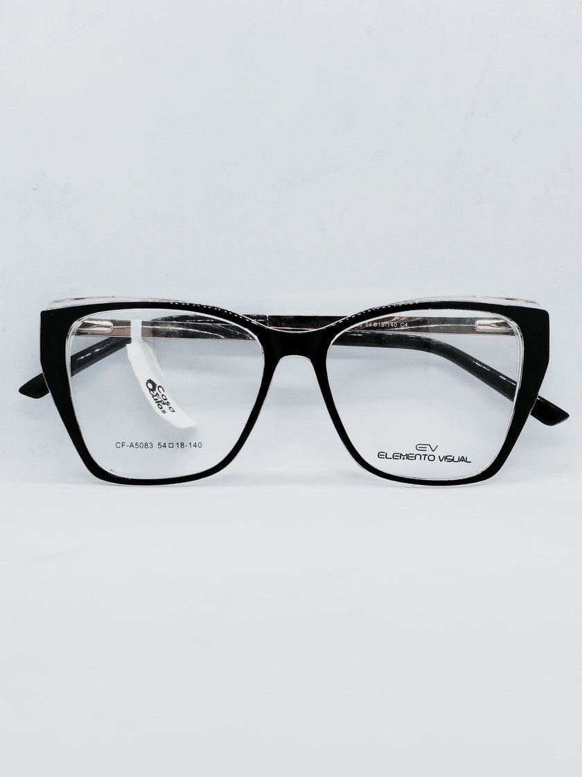 Elemento Visual CF-A5083 preto - dobrado