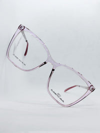 Óculos de Grau Elemento Visual CF-A5081 Quadrado Rosa