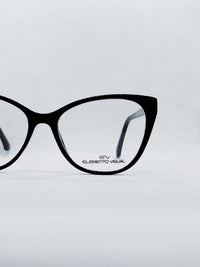 Óculos de Grau Elemento Visual CF-A5209 Gatinho Preto