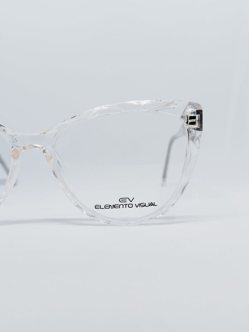 Armação Feminina Elemento Visual CF-A5269 Gatinho Cristal