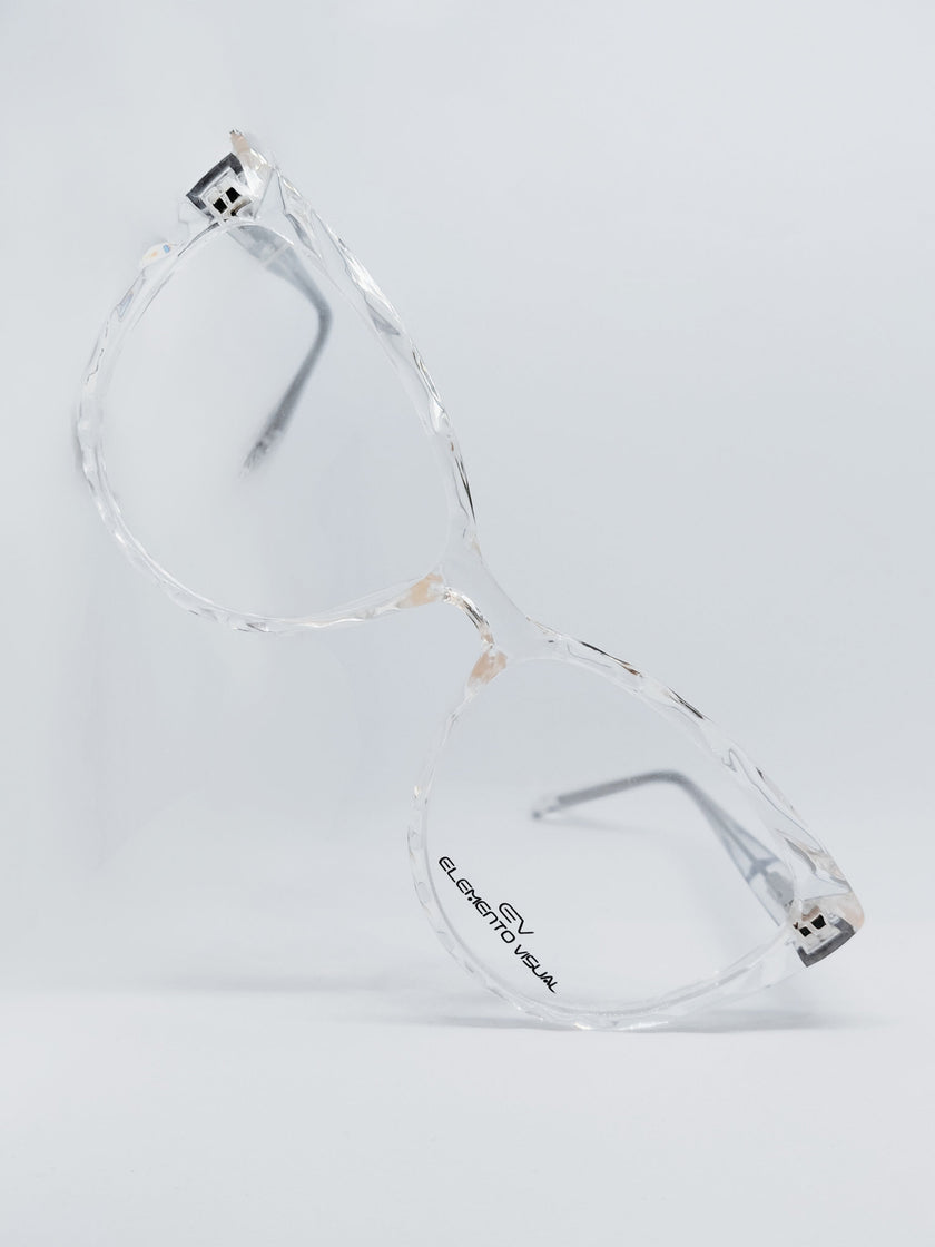 Armação Feminina Elemento Visual CF-A5269 Gatinho Cristal