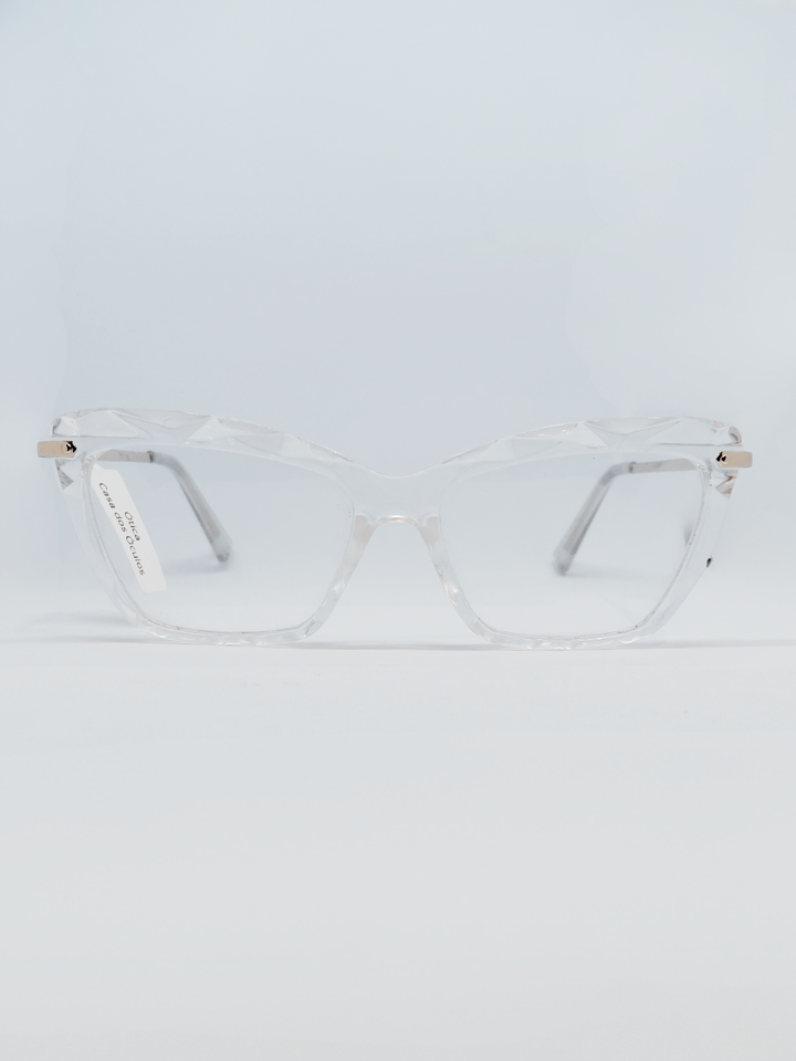 Armação Gatinho DG5020 Cristal Transparente