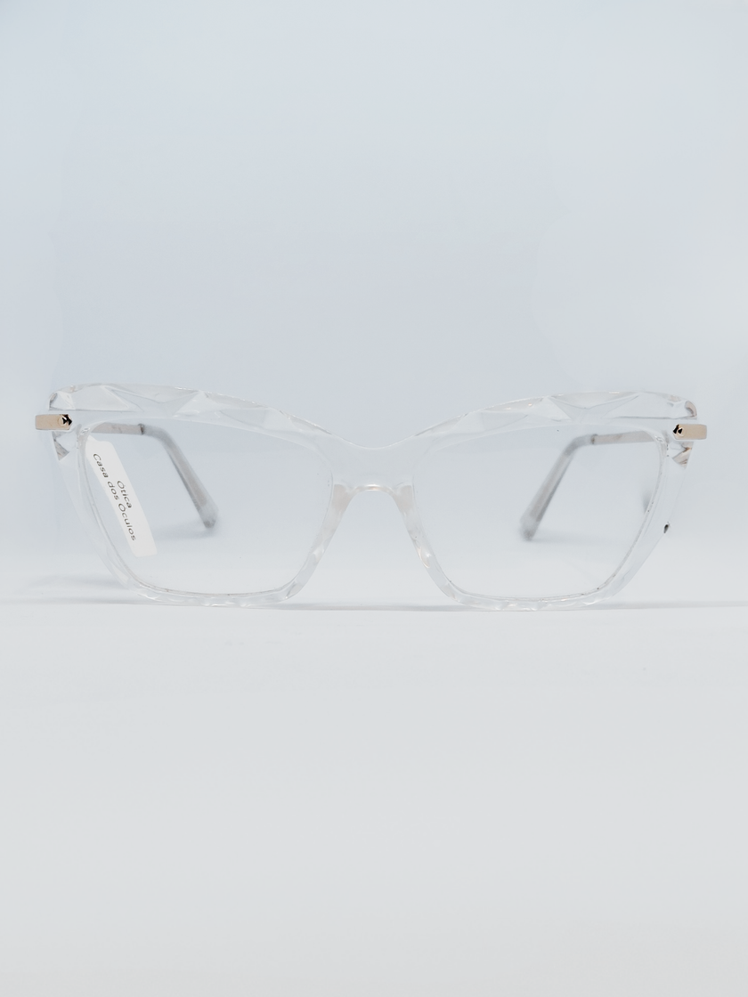 Armação Gatinho DG5020 Cristal Transparente