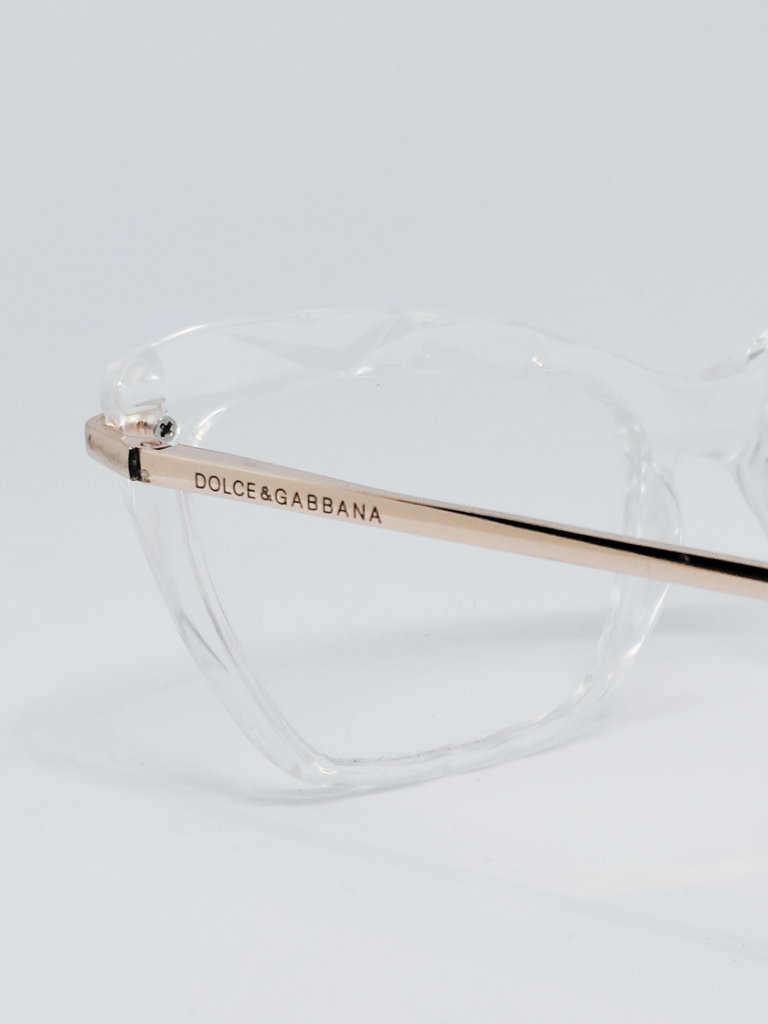 Armação Gatinho DG5020 Cristal Transparente