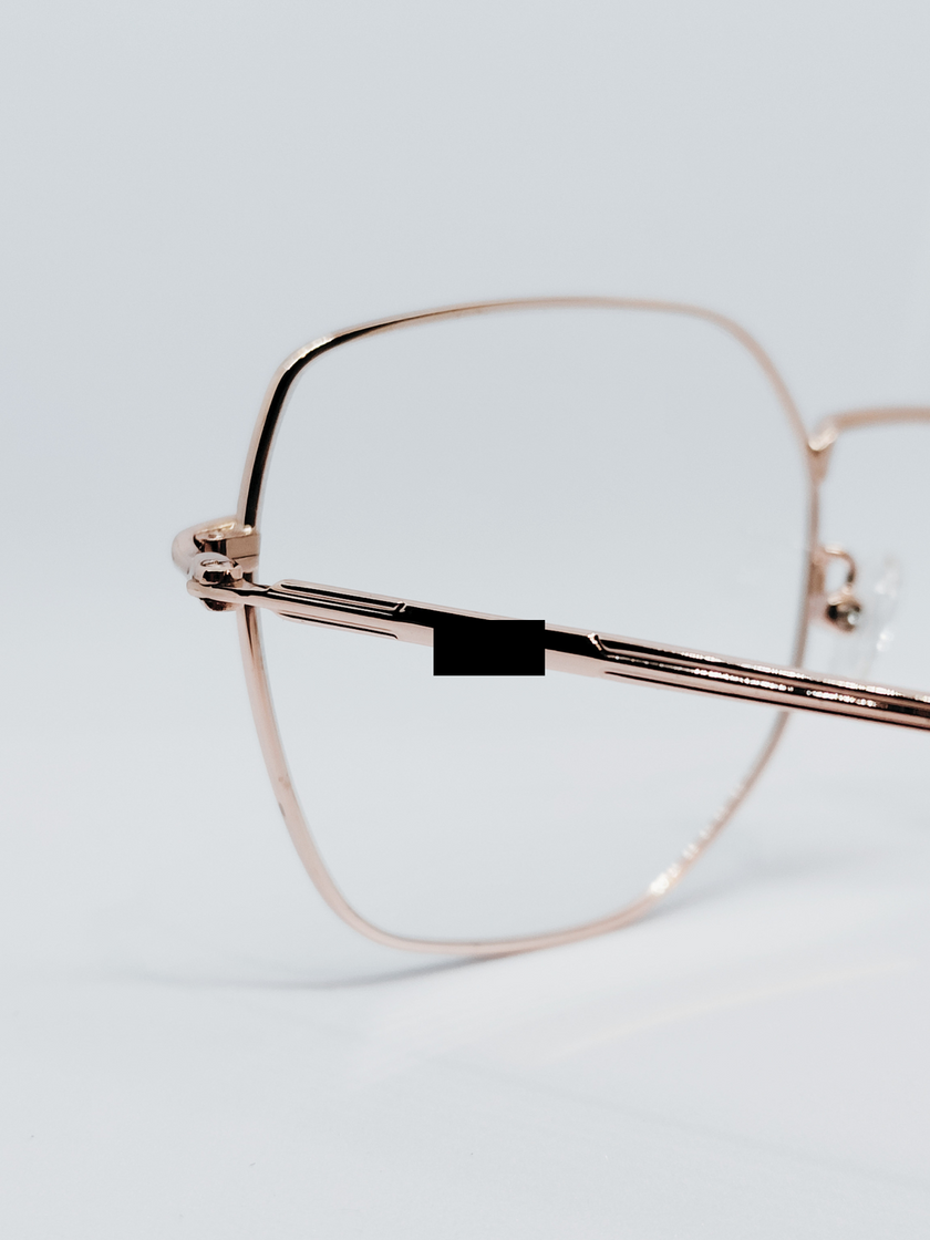 Armação Feminina 814 Quadrada Rosé