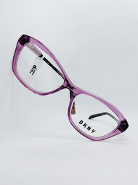 Armação DKNY DK5042 feminina roxo translúcido - frente