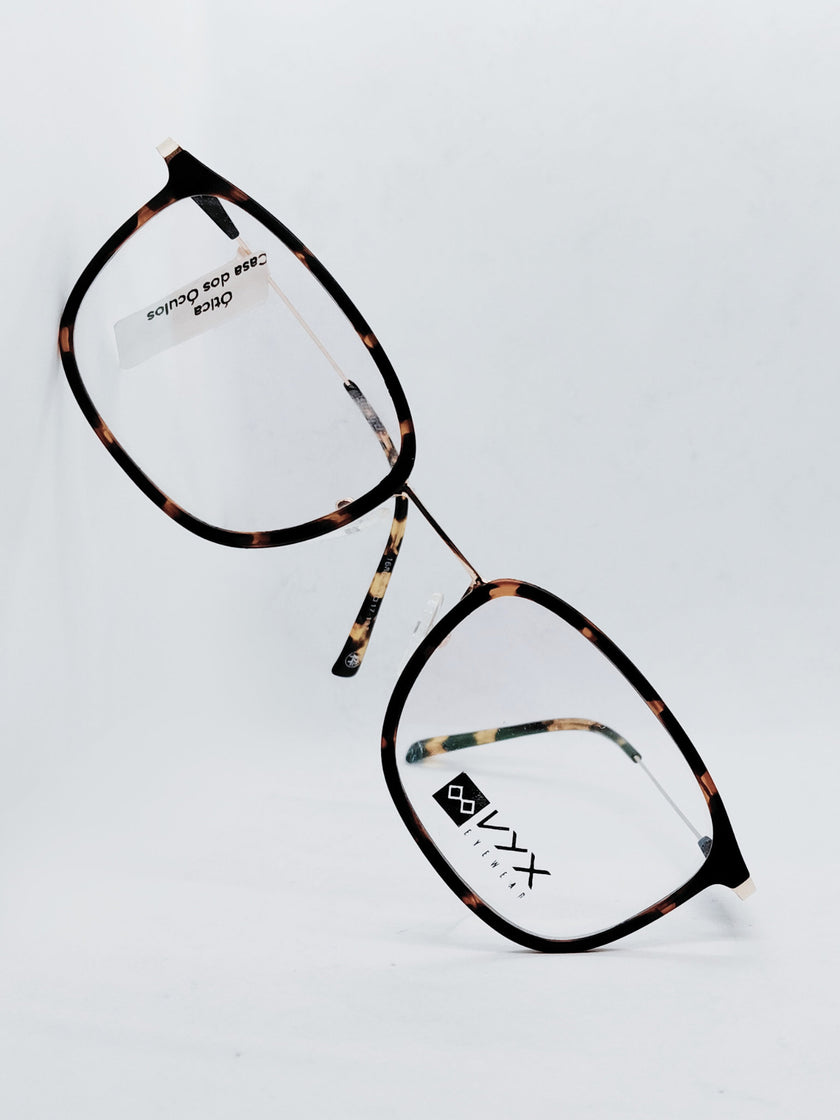 Óculos de Grau XYX 16862 Retangular Tartaruga