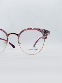 Óculos de Grau MUSENNA 2961 Redondo Roxo