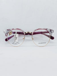 Óculos de Grau MUSENNA 2961 Redondo Roxo