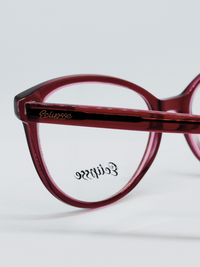 Armação Gatinho H608 Vinho Translúcido - foto 2