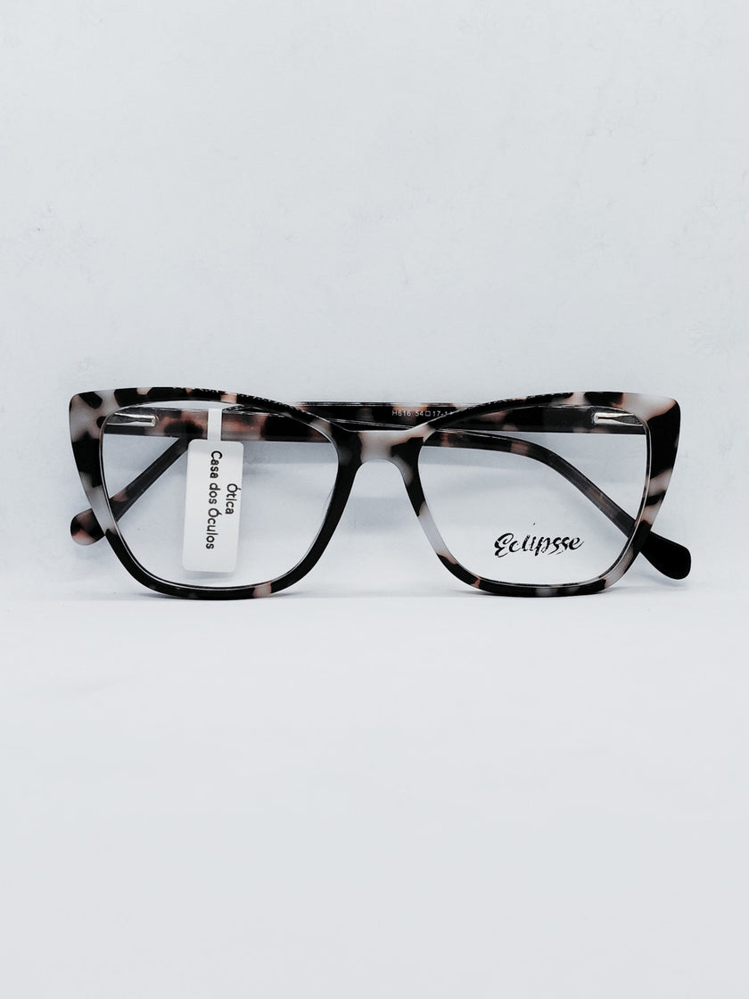 Óculos de Grau Eclipsse H616 Gatinho Tartaruga