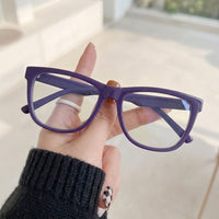 Armação Infantil S 503 P Quadrada Roxo - na mão
