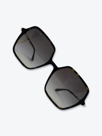 Óculos de Sol Lacoste L6079S Geométrico ou Sextavado Tartaruga - foto 5