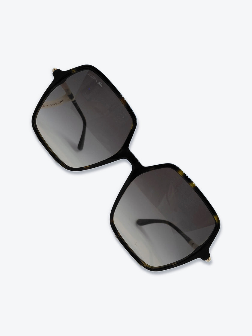 Óculos de Sol Lacoste L6079S Geométrico ou Sextavado Tartaruga - foto 5