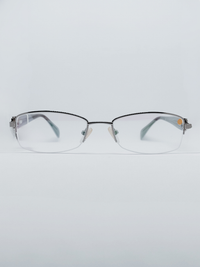 Armação MC2104 Italian Design Retangular Prata