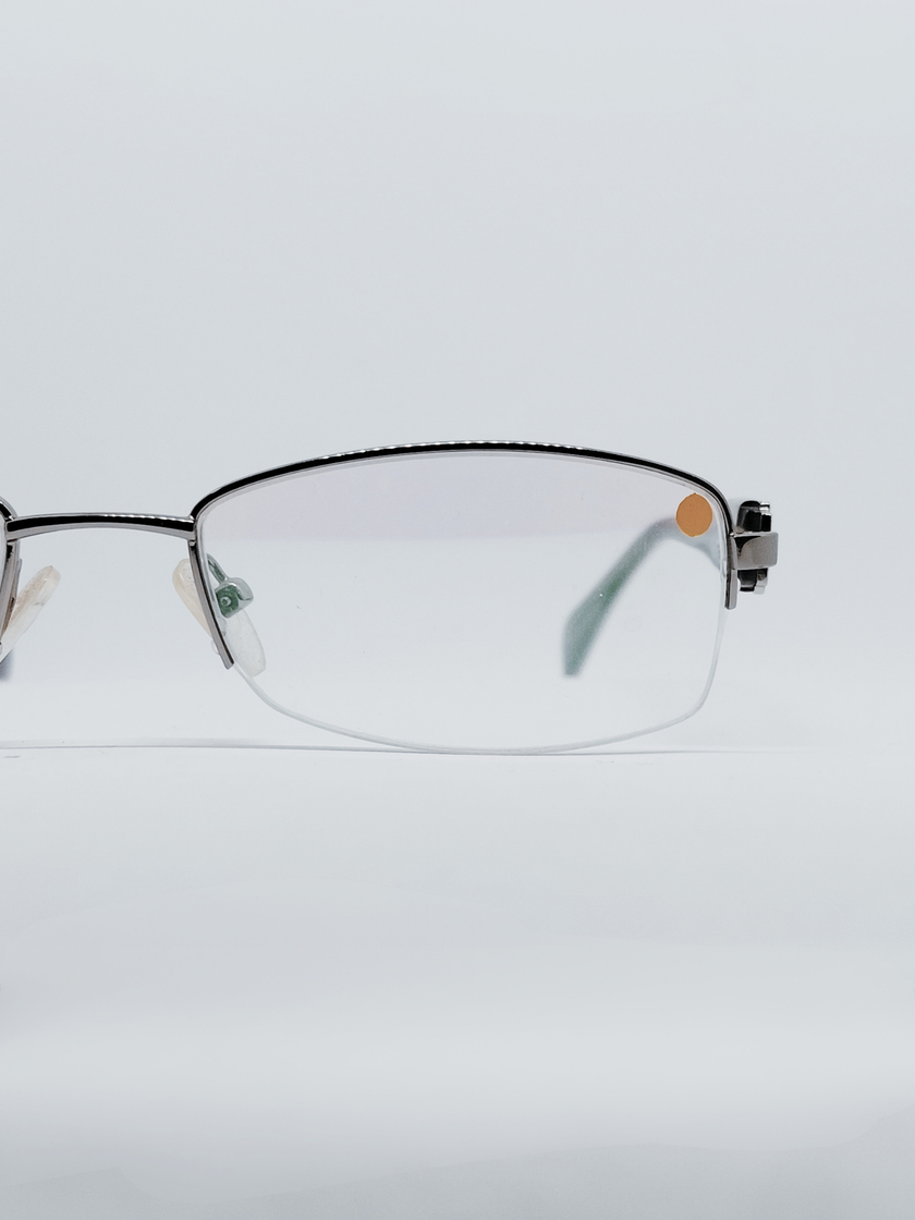 Armação MC2104 Italian Design Retangular Prata