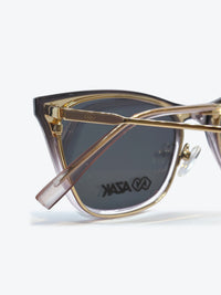 Armação Feminina AZAK SZ4305 C1 Gatinho Dourado, Bege e Rosa com Clip-on - foto 5