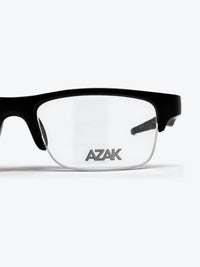 Armação Masculina AZAK H0692 Meio Aro (fio de nylon) Preto - foto 3
