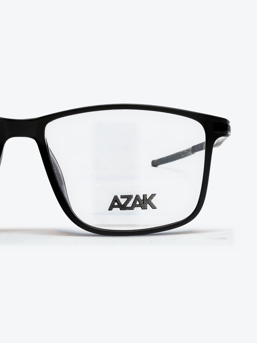 Armação Masculina AZAK H694 Retangular Cinza - foto 2