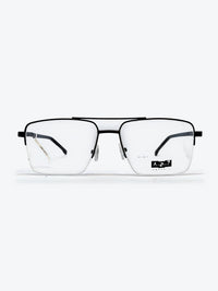 Armação Masculina AZAK HZ7847 Meio Aro (fio de nylon) Preto - foto 1
