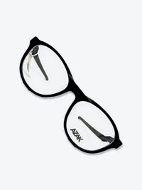 Armação Masculina AZAK FZ7806 Oval Preto e Cinza - foto 5