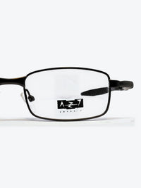 Armação Masculina AZAK YZ24190 Retangular Cinza e Preto - foto 3