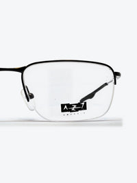 Armação Masculina AZAK YZ4208 Meio Aro (fio de nylon) Preto - foto 3