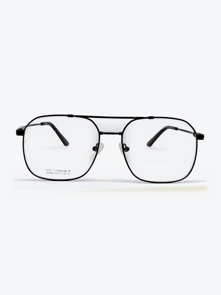 Armação Masculina JC9646 Aviador Preto - foto 1