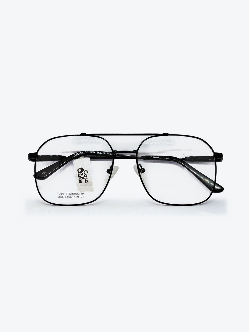 Armação Masculina JC9646 Aviador Preto - foto 2